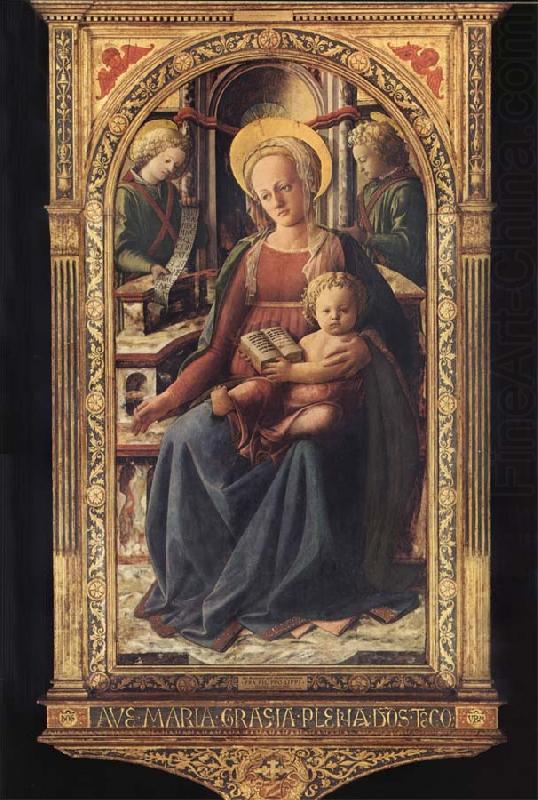 Fra Filippo Lippi Madonna and child china oil painting image